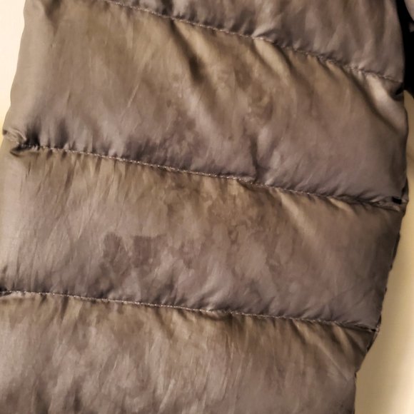 Size Small Go Lite Gray Down Feather Puffer Jacket - Picture 7 of 10